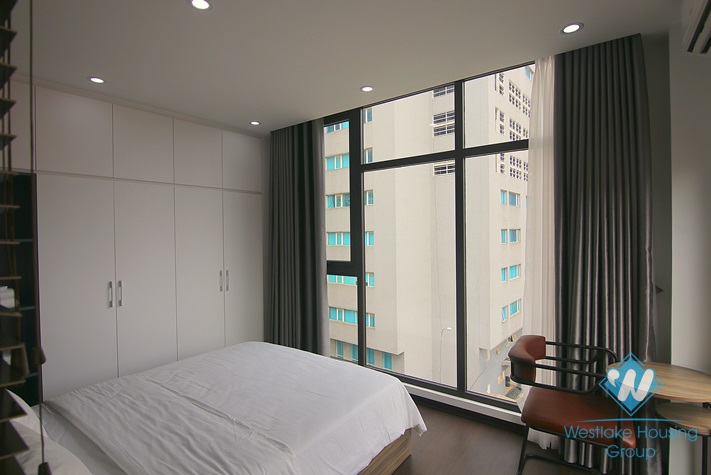 Morden one bedroom apartment for rent in Lieu Giai, Ba Dinh