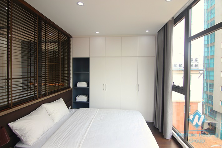 Morden one bedroom apartment for rent in Lieu Giai, Ba Dinh