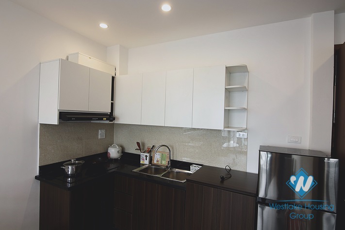 A brand- new one bedroom apartment for rent in Dao Tan, Ba Dinh