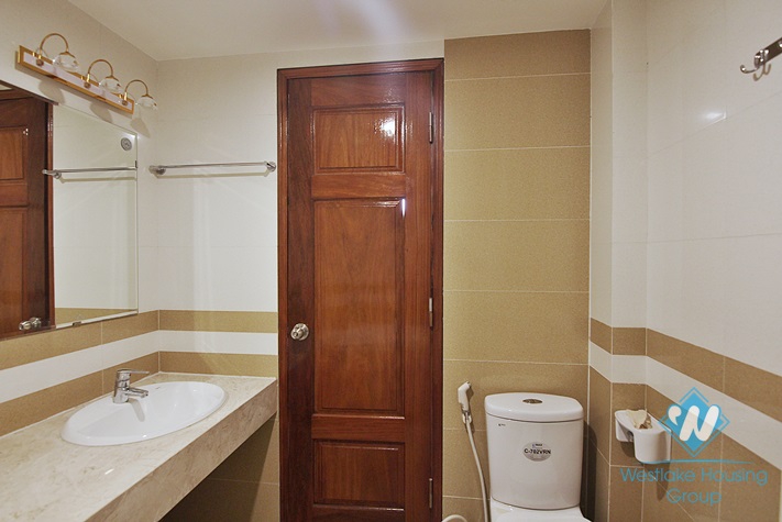 A well-decorated three bedroom apartment for rent in To Ngoc Van, Tay Ho