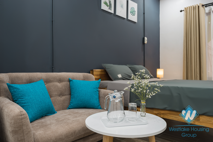 A cozy studio for lease in Tran Phu street, Ba Dinh