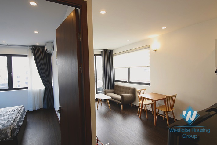 A brand- new one bedroom apartment for rent in Dao Tan, Ba Dinh