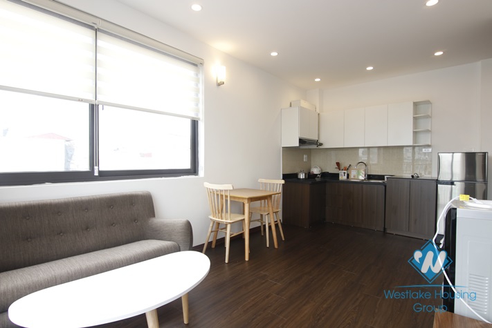 A brand- new one bedroom apartment for rent in Dao Tan, Ba Dinh