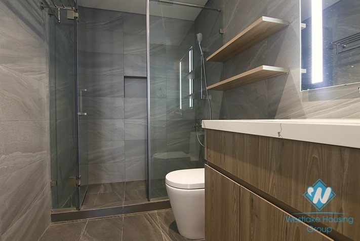 Brand new 3 bedrooms apartment for rent in Lexington building, Thuy Khue, Ba Dinh