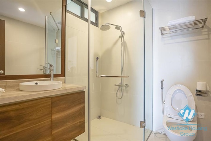 Morden two bedrooms apartment for rent in To Ngoc Van st, Tay Ho, Ha Noi