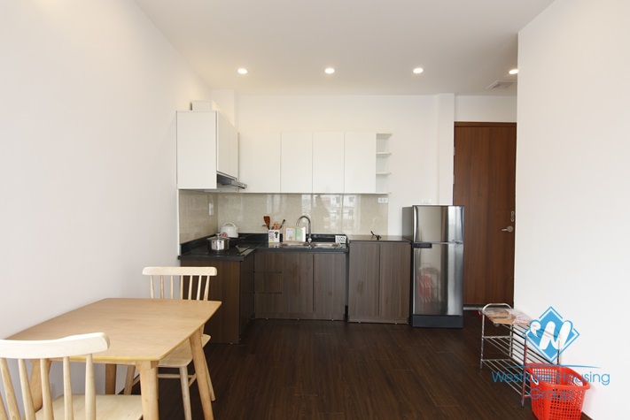 A brand- new one bedroom apartment for rent in Dao Tan, Ba Dinh
