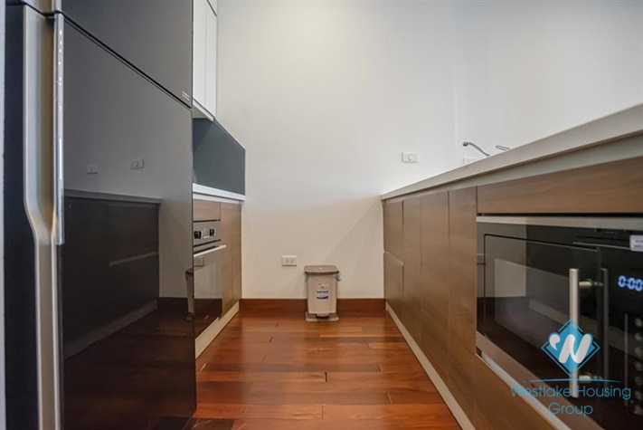 Morden two bedrooms apartment for rent in To Ngoc Van st, Tay Ho, Ha Noi