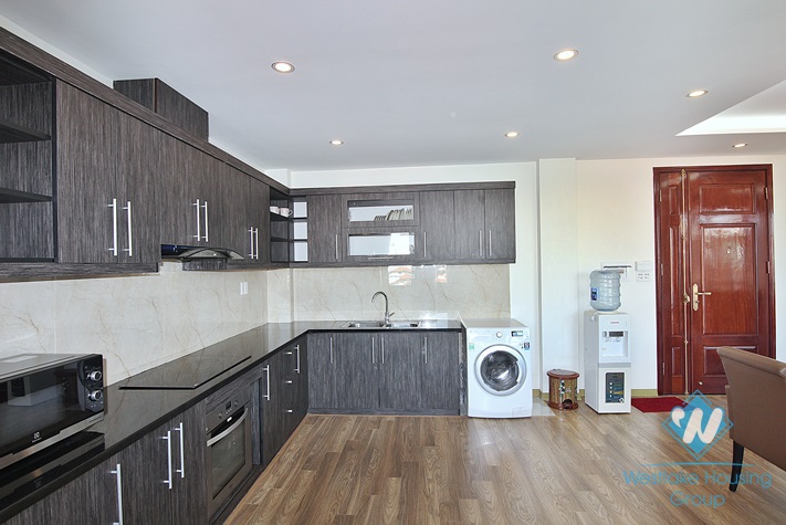 A well-decorated three bedroom apartment for rent in To Ngoc Van, Tay Ho