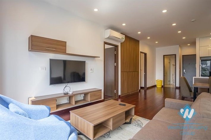Morden two bedrooms apartment for rent in To Ngoc Van st, Tay Ho, Ha Noi