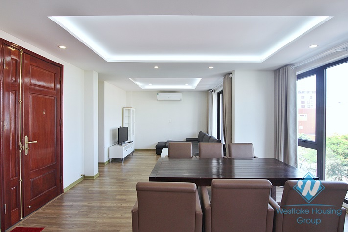 A well-decorated three bedroom apartment for rent in To Ngoc Van, Tay Ho