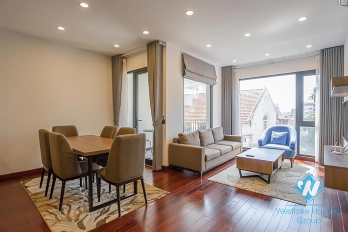 Morden two bedrooms apartment for rent in To Ngoc Van st, Tay Ho, Ha Noi