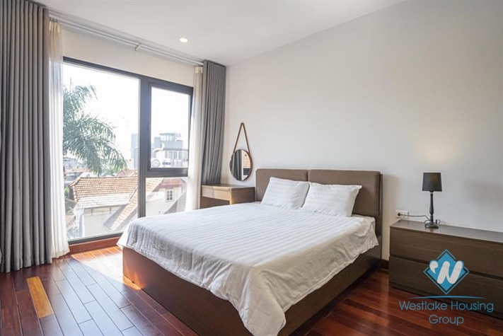 Morden two bedrooms apartment for rent in To Ngoc Van st, Tay Ho, Ha Noi