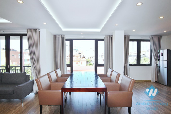 A well-decorated three bedroom apartment for rent in To Ngoc Van, Tay Ho