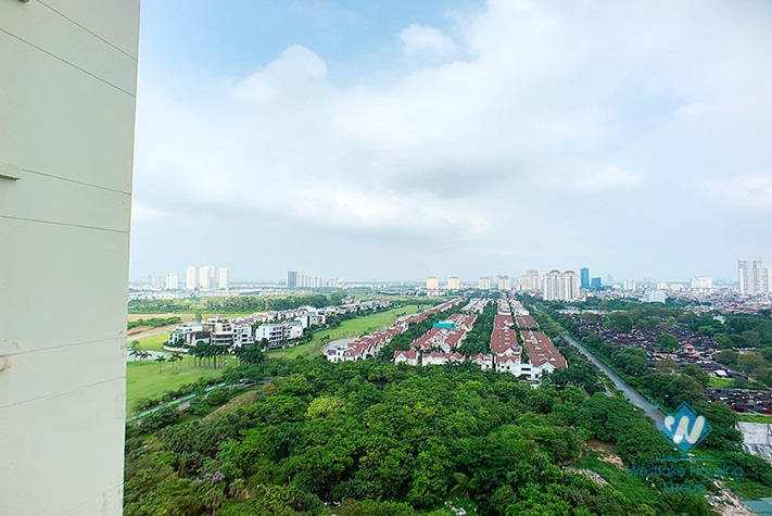Large size furnished apartment available for rent in Ciputra, Hanoi