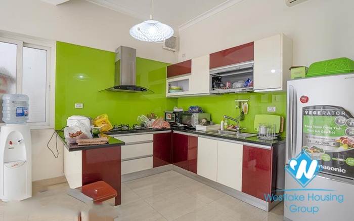 A lovely, spacious 5 story house for rent on To Ngoc Van, Tay Ho