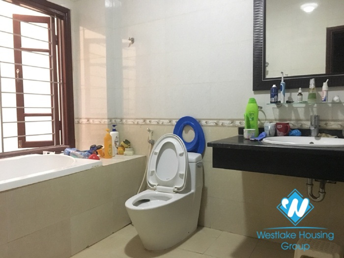 A local 4 bedroom house for rent in Ba Dinh District