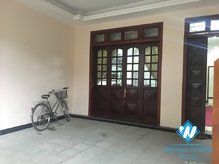 A local 4 bedroom house for rent in Ba Dinh District