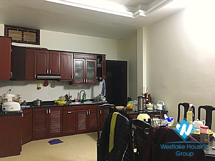 A local 4 bedroom house for rent in Ba Dinh District