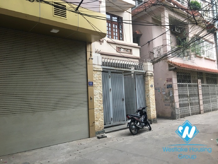 A local 4 bedroom house for rent in Ba Dinh District