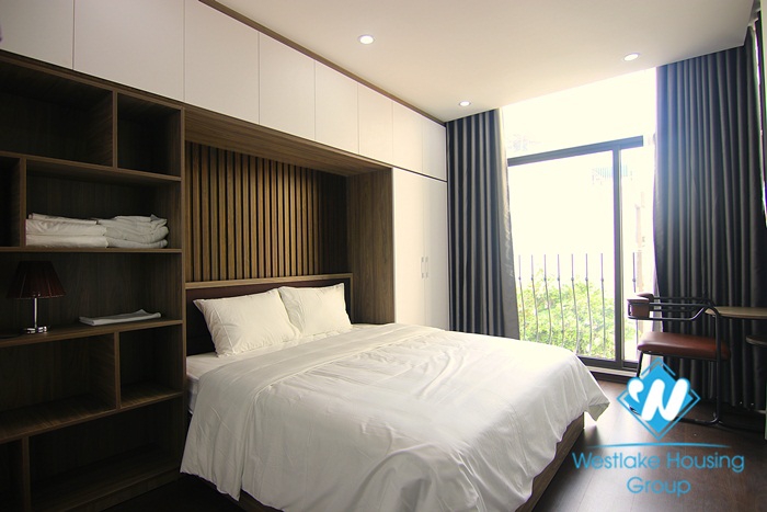 Elegant 1 bedroom apartment for rent on Lieu Giai street