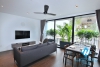 A modern 2 bedroom apartment for rent on Xuan Dieu street, Tay Ho