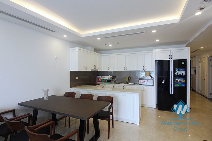 3 bedroom apartment for rent at D Le Roi Soleil Xuan Dieu Tay Ho Hanoi