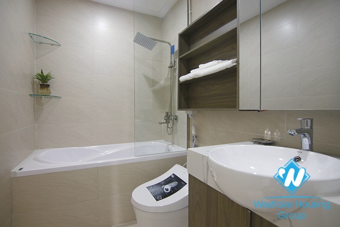 Elegant 1 bedroom apartment for rent on Lieu Giai street