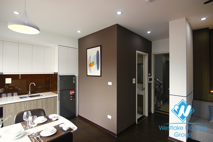 Elegant 1 bedroom apartment for rent on Lieu Giai street