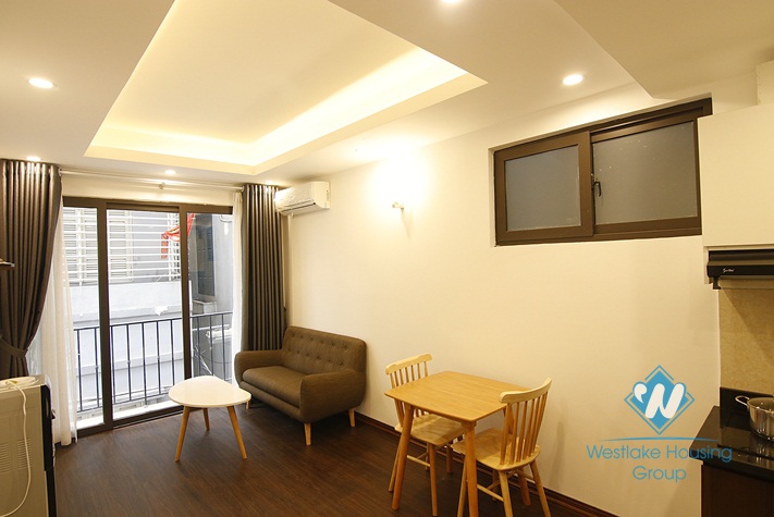 A furnished 1 bedroom apartment for rent on Dao Tan street