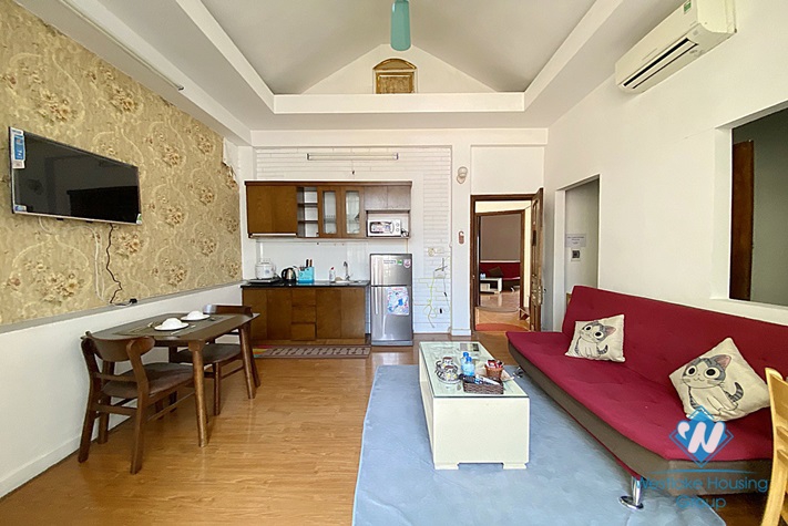 Nice one bedroom for rent in Nguyen Khac Hieu st, Truc Bach, Ha Noi