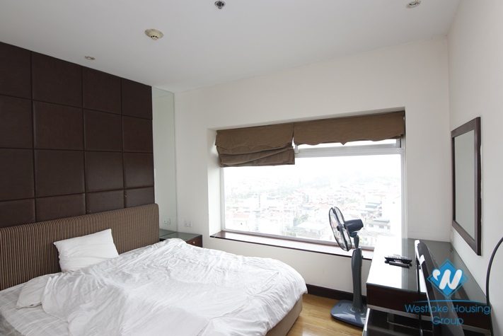 Three bedroom apartment for rent in Hoa Binh Green, 376 Buoi st, Ba Dinh