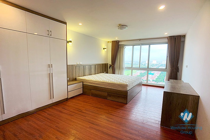 Large size furnished apartment available for rent in Ciputra, Hanoi