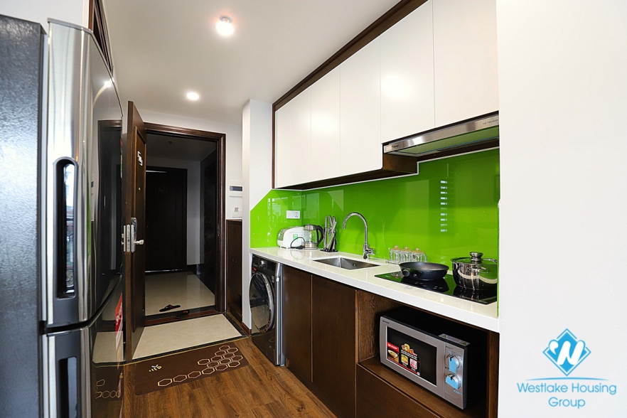 A Brand- New Affordable 02 bedroom Apartment  with  Charming balcony for rent in Ba Dinh 