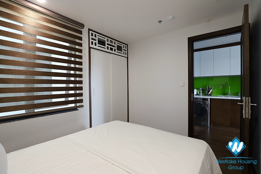 A Brand- New Affordable 02 bedroom Apartment  with  Charming balcony for rent in Ba Dinh 