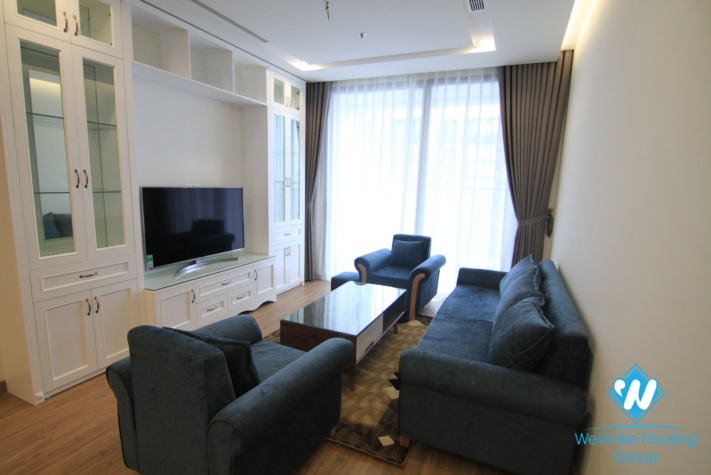 A Bright Spacious and High Quality 3 bedroom  for rent in Vinhome Metropolis 