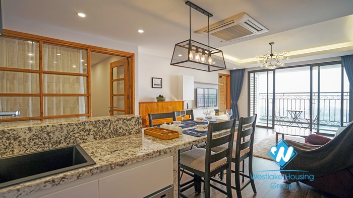 Two bedroom apartment for rent at D '. Le Roi Soleil Quang An