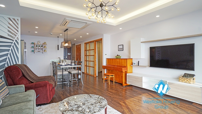 Two bedroom apartment for rent at D '. Le Roi Soleil Quang An