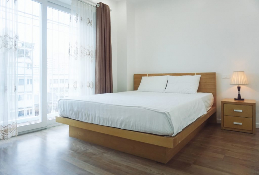 Newly renovated one bedroom apartment for rent in Ba Dinh