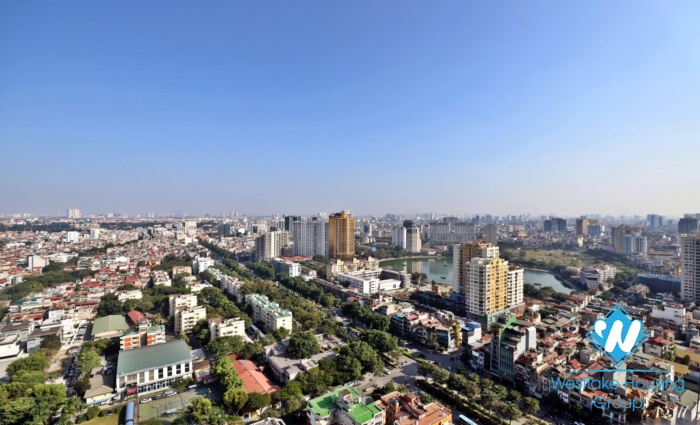 New and modern 3 bedroom apartment for rent in Vinhome metropolis, Ba dinh