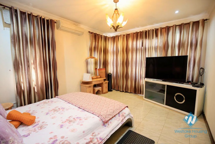 A big, well-equipped villa in Ciputra C Block for rent