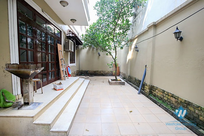 A big, well-equipped villa in Ciputra C Block for rent