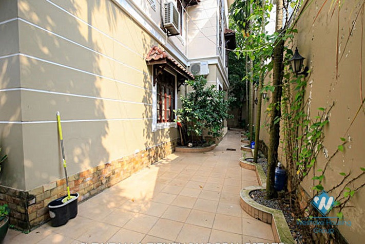 A big, well-equipped villa in Ciputra C Block for rent