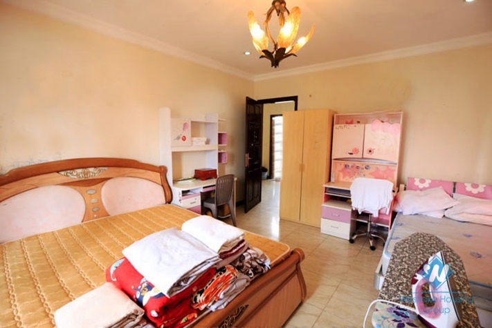 A big, well-equipped villa in Ciputra C Block for rent