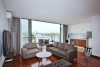 Top floor one bedroom apartment for rent in Tay Ho district, Ha Noi