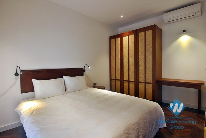 Bright and gorgeous 2 bedrooms apartment for rent in Dang Thai Mai, Tay Ho, Ha Noi