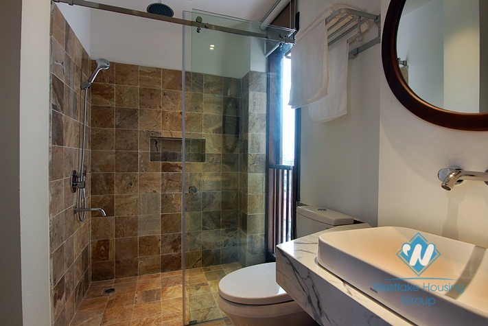 Bright and gorgeous 2 bedrooms apartment for rent in Dang Thai Mai, Tay Ho, Ha Noi