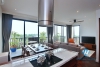 Bright and gorgeous 2 bedrooms apartment for rent in Dang Thai Mai, Tay Ho, Ha Noi