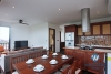 Bright and gorgeous 2 bedrooms apartment for rent in Dang Thai Mai, Tay Ho, Ha Noi