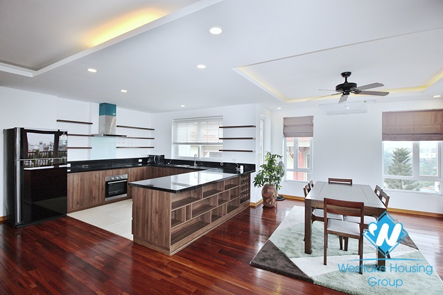 A 4 bedroom apartment with stunning lake view and huge balcony in Tay Ho, Ha Noi