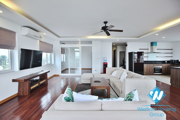 A 4 bedroom apartment with stunning lake view and huge balcony in Tay Ho, Ha Noi